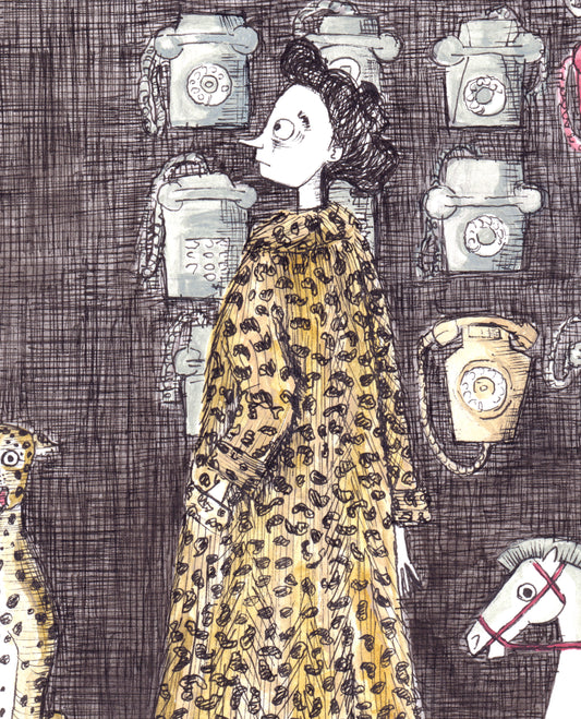 an antique store is crowded with bits of lives long gone