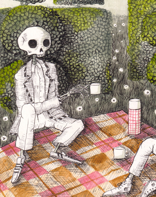 perplexed, i asked if death would come to tea