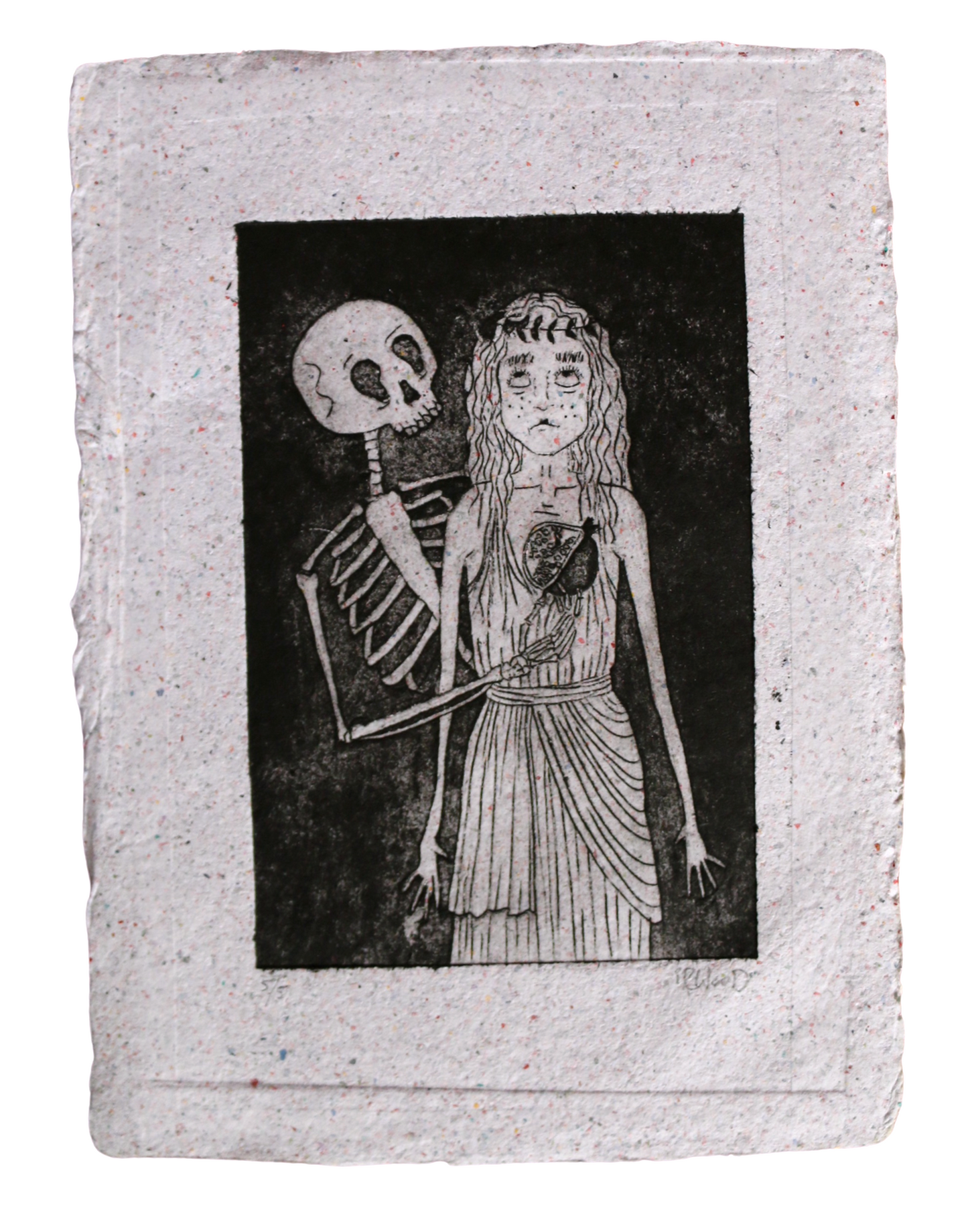 Persephone - Etching