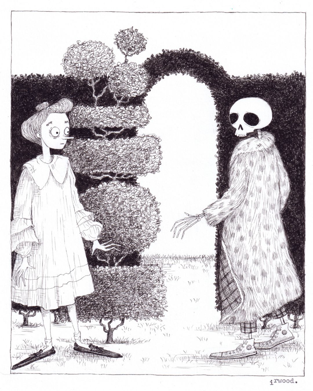 the soul selects her own society