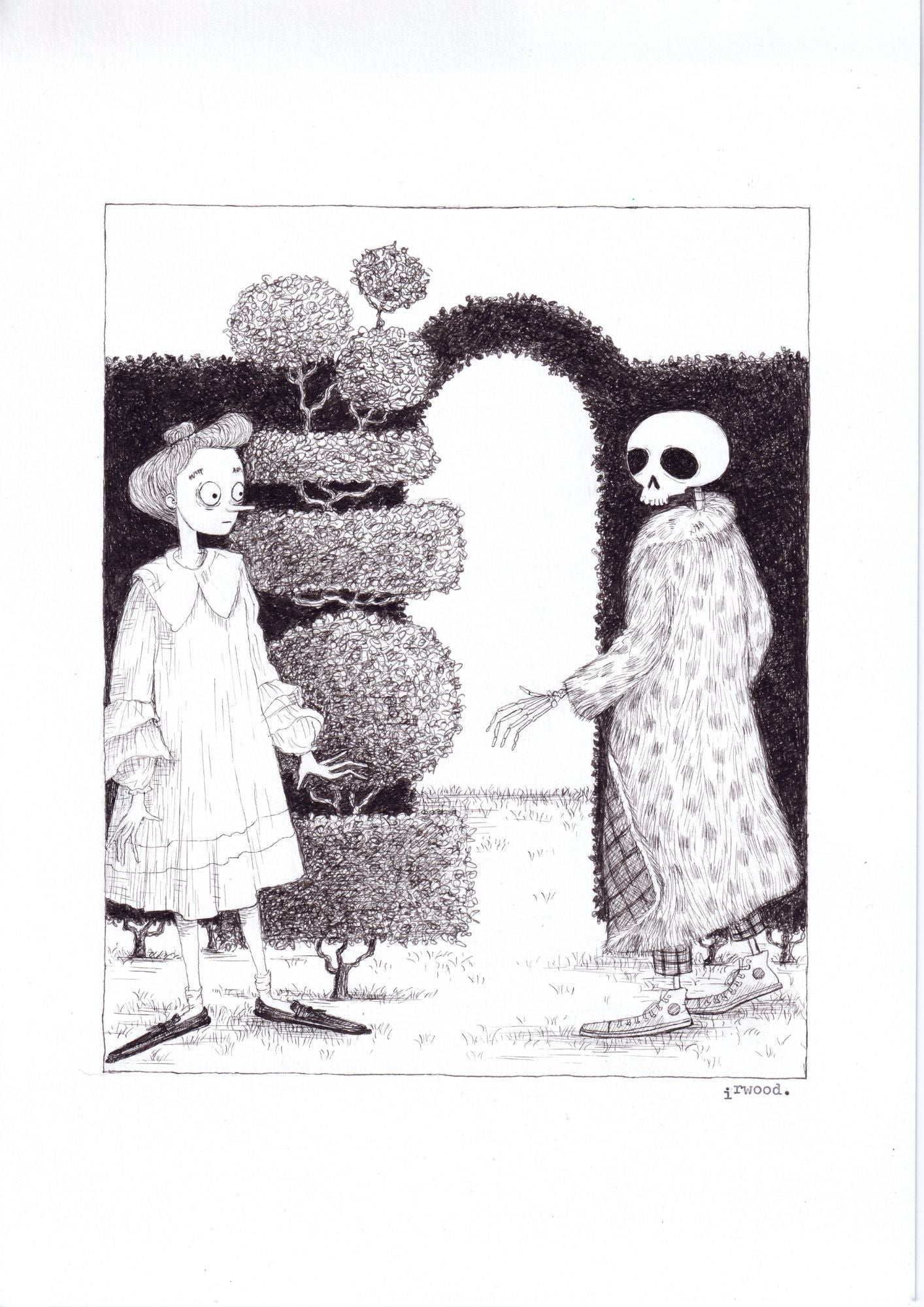the soul selects her own society