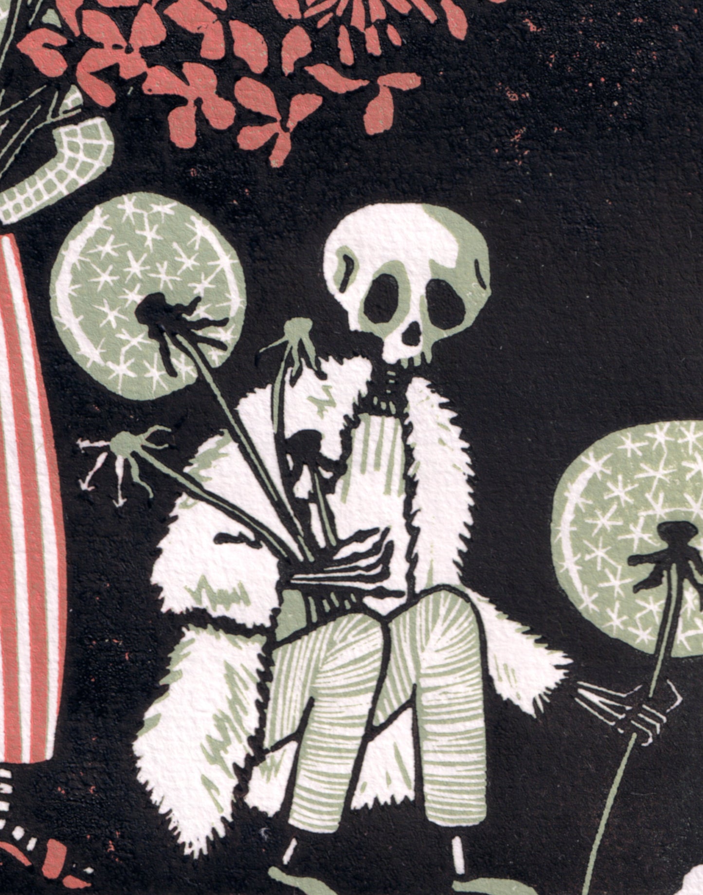 picking flowers in the garden of life + death