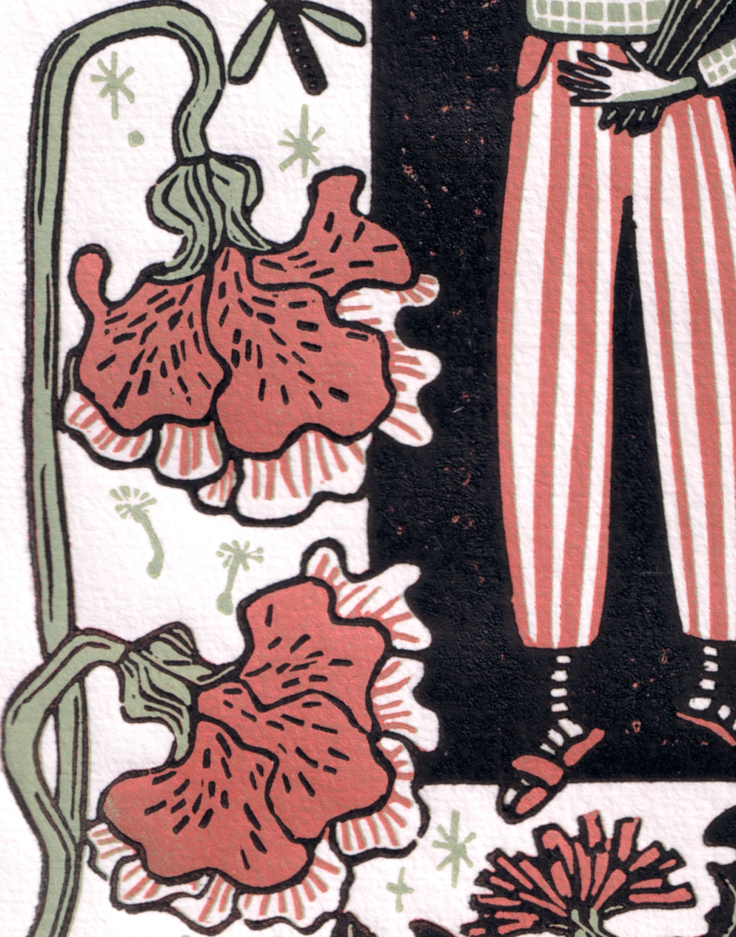 picking flowers in the garden of life + death