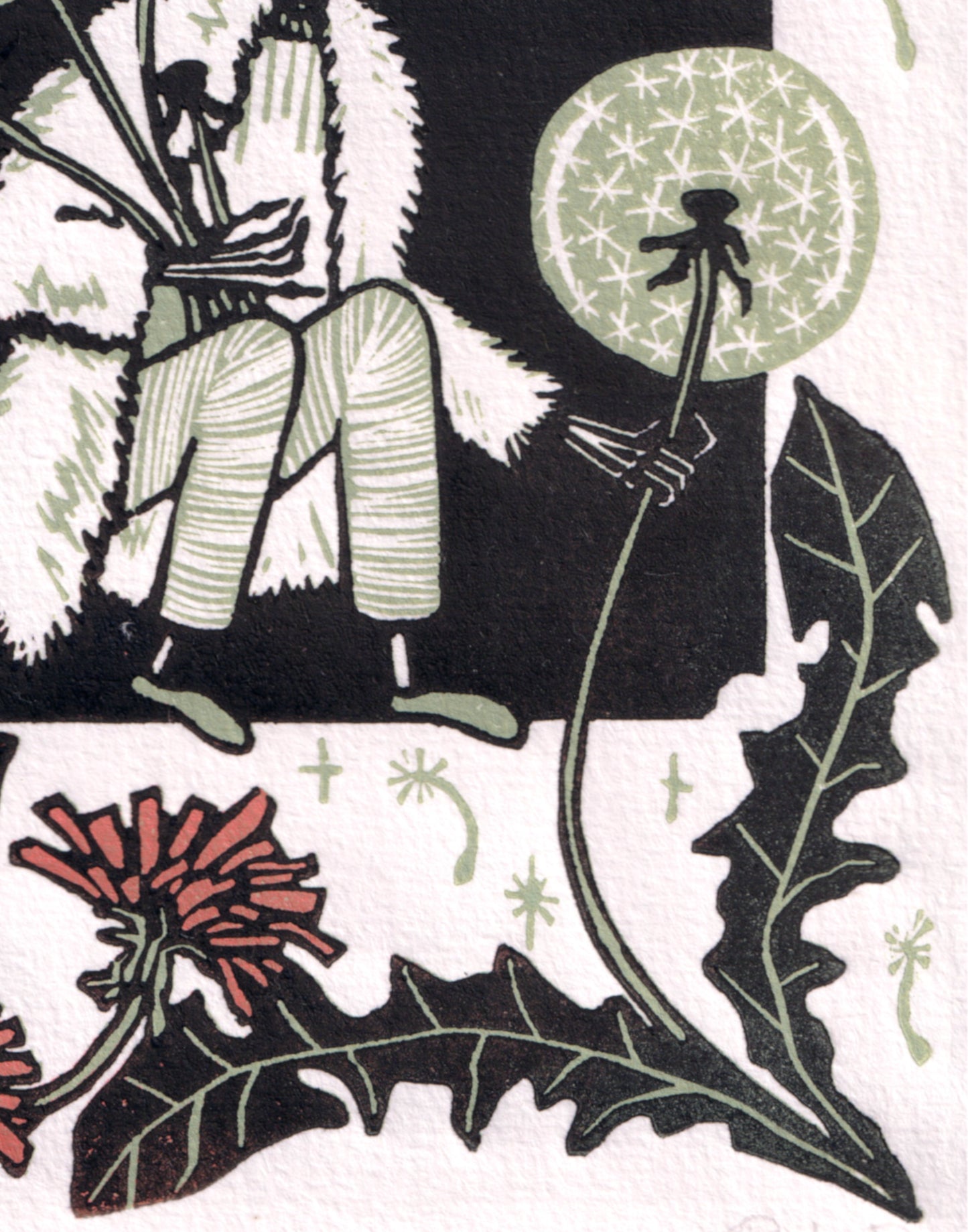 picking flowers in the garden of life + death