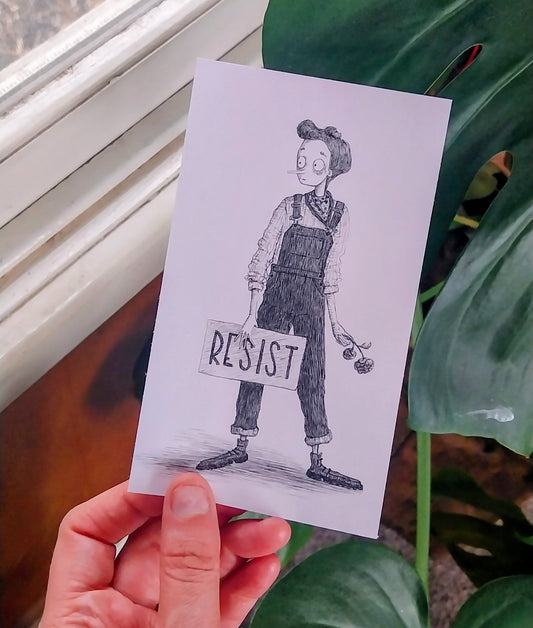 Resist Sticker