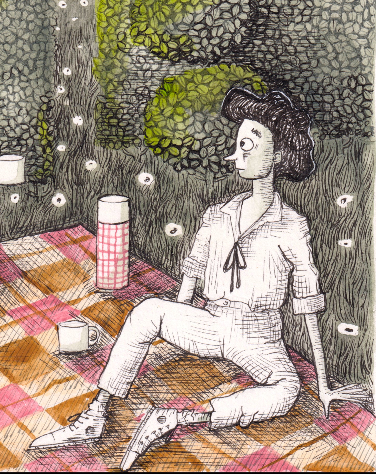 perplexed, i asked if death would come to tea