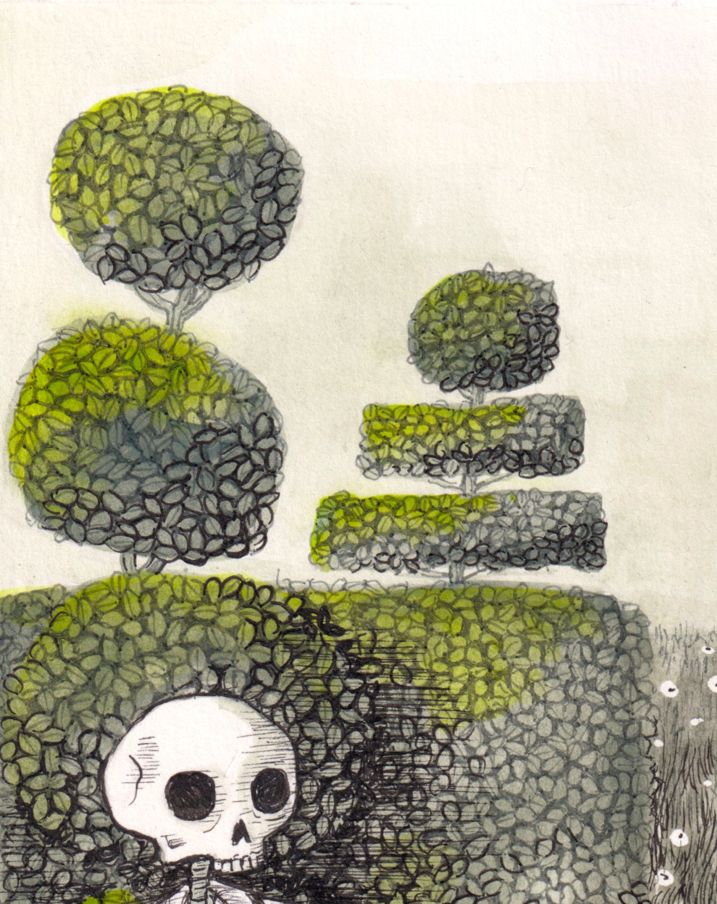 perplexed, i asked if death would come to tea